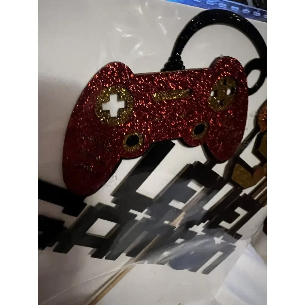 NEW Video Game On Level 9 Cake Topper 9th Gaming Birthday Decorations